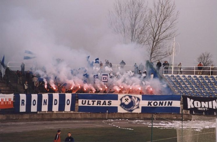 Górnik Konin - GKS Bełchatów (sezon 2003/04)